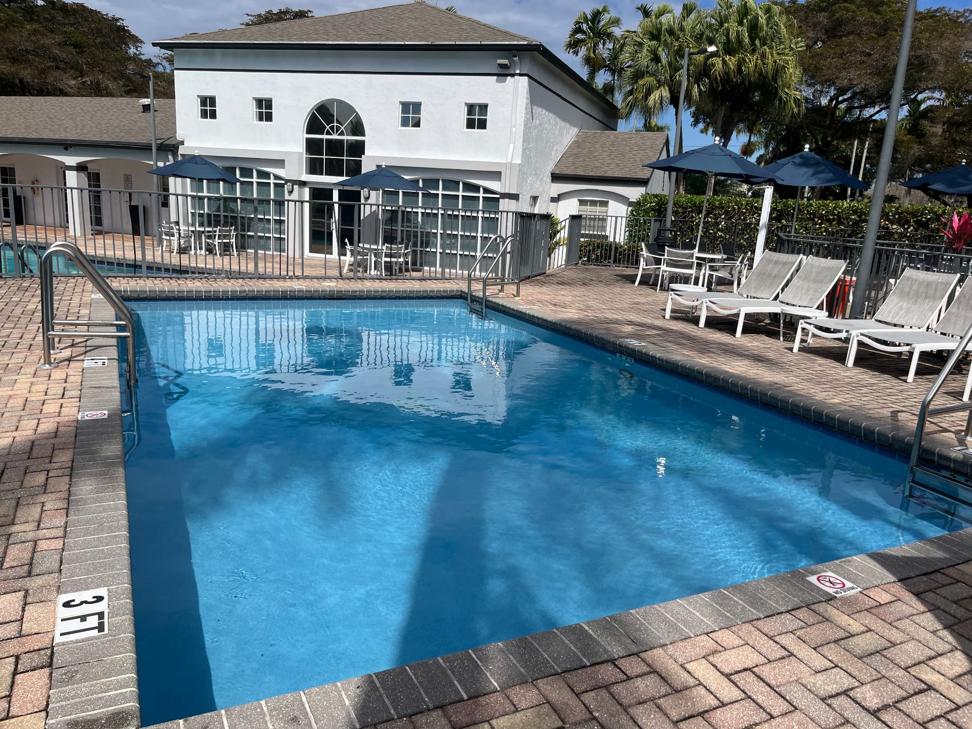 Clubhouse pool